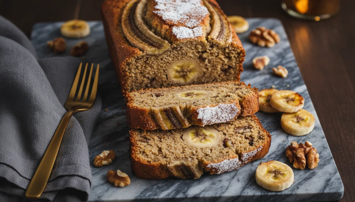 Photo de : The Impossible Keto Banana Bread: Ultra-Moist, Sugar-Free, and 3g Net Carbs